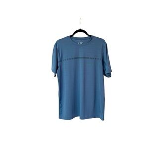 Liberty Pro Men’s T-Shirt Short Sleeve Activewear Performance Blue Size L